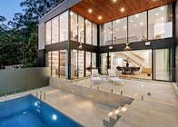 Prefabrykowane zestawy domów z lekkiej stalowej ramy w standardzie australijskim prefabrykowana luksusowa willa