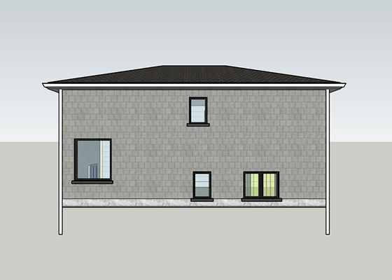 Modular Prefabricated Luxury House Villa Light Steel Frame, Prefab  Panelized Home Kits