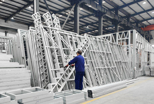 ICC-ES Certification Multi Story Steel Structure Villa Prefabricated Light Steel House