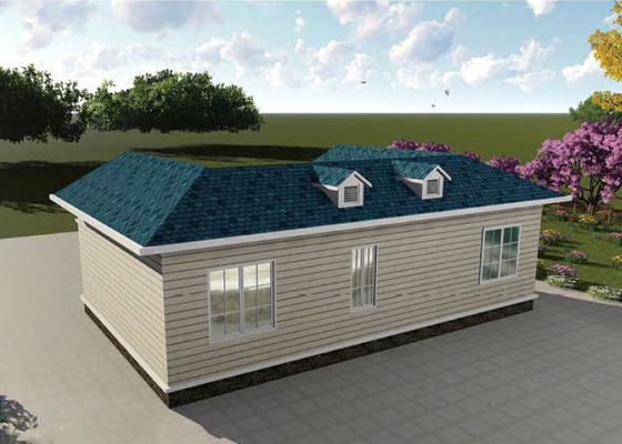 Light Gauge Steel Single Family Home Luxury Modern Modular Home Kits