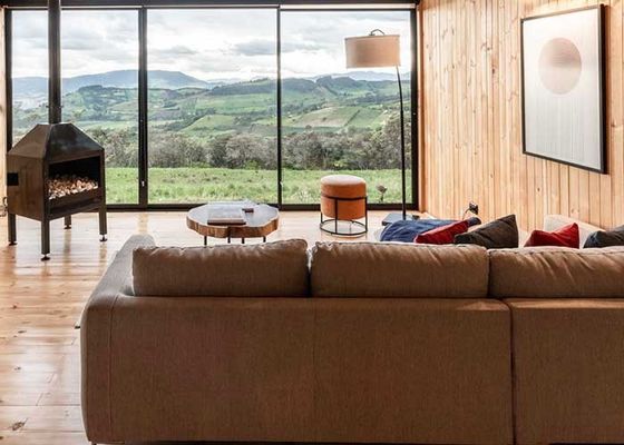 Small House Kit Mobile Light Steel Home Garden Studio Prefabricated 20sqm Size