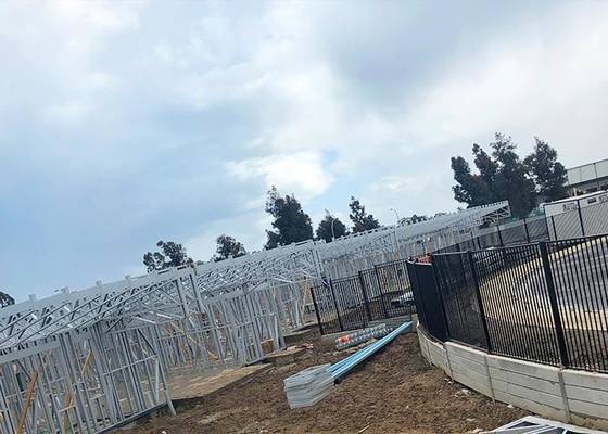 Dom z prefabrykatów z cementu włóknistego do budowy lekkiej stalowej ramy domu
