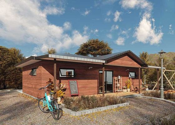 AS/US Lekkie stalowe ramy Prefabrykowane domy mobilne zestawy domowe z panelami zestawy domowe