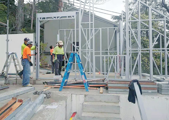 High Quality Prefab House Villa With Light Steel Frame Five Story Houses With AS/US