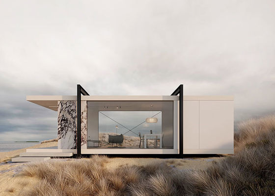 Stylowe i funkcjonalne rozwiązanie dla przestrzeni zewnętrznej Prefab Light Steel Frame Overwater Bungalow Prefab Light Steel Frame Overwa