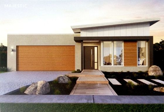 Personalizacja Luksusowy Lekki Stalowy Bungalow Dom Jednorodzinny