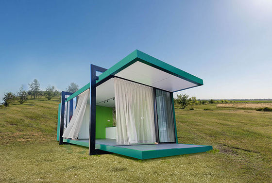 ICC ES Light Gauge Steel Frame Prefab Overwater Bungalows Studio ogród/podwórko
