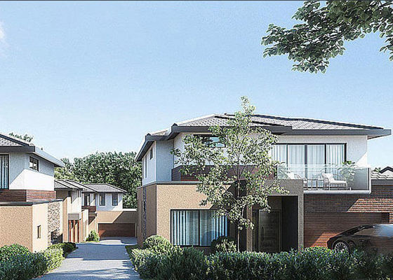 Prefabrykowany, luksusowy apartament w willi na drugim piętrze, z australijskim standardem, lekką stalową ramą