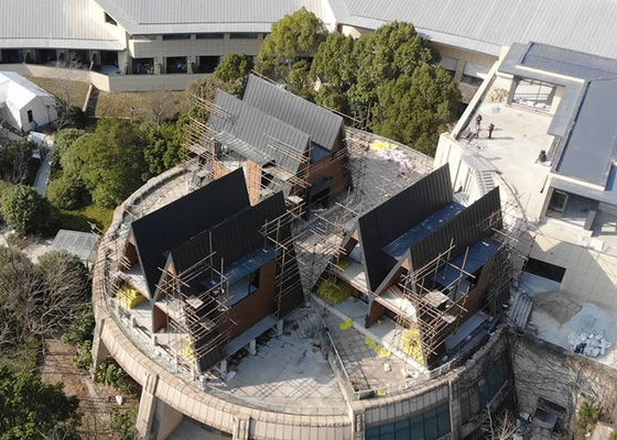 Prefabrykowany dom modułowy drewniany design odporny na cyklony bungalow Home kit szybka budowa