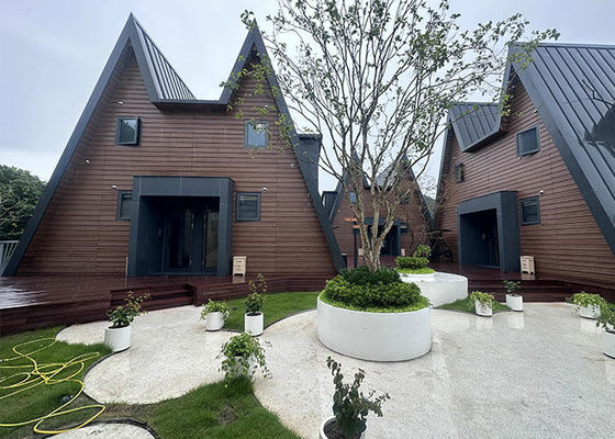 Prefabrykowany dom z ramą z lekkiego stalowego ramy