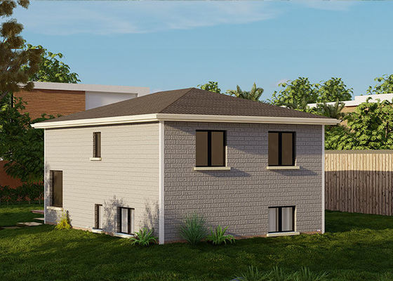 Modułowe prefabrykowane luksusowe domy wille ramy, prefabrykowane metalowe ramy stalowe zestawy budowlane