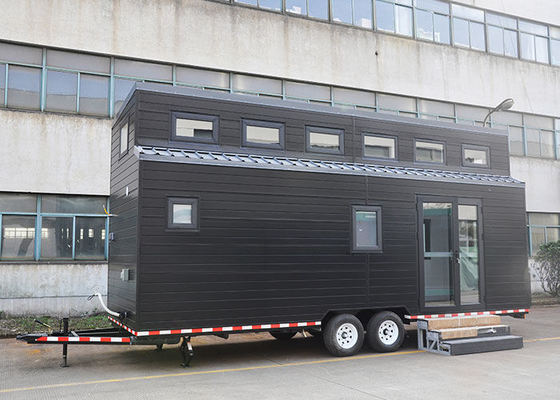 Odular Home Tiny House Na Kółkach z Przyczepą do Wynajmu Airbnb Prefabrykowana Lekka Konstrukcja Stalowa