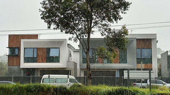 Australijskie standardowe lekkie stalowe ramy modułowe prefabrykowane budynki mieszkalne