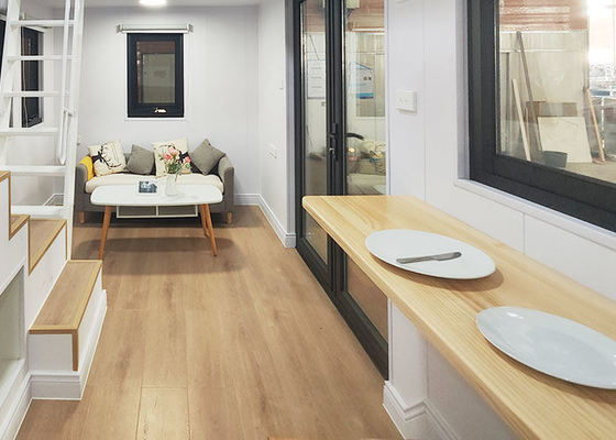 Tiny House On Wheels For AS/NZS Luxury Mobile Home With 2 Bedrooms Trailer House Ready To Ship