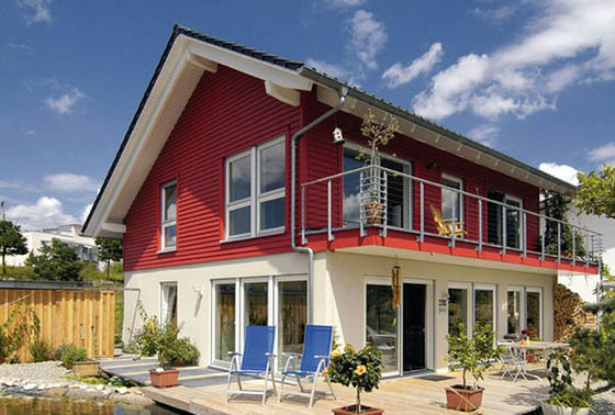 Luxury Prefab Steel Structure Villa Modular Homes With Light Gauge Steel Framing (Luksowe domy modułowe z prefabrykowaną konstrukcją stalową)