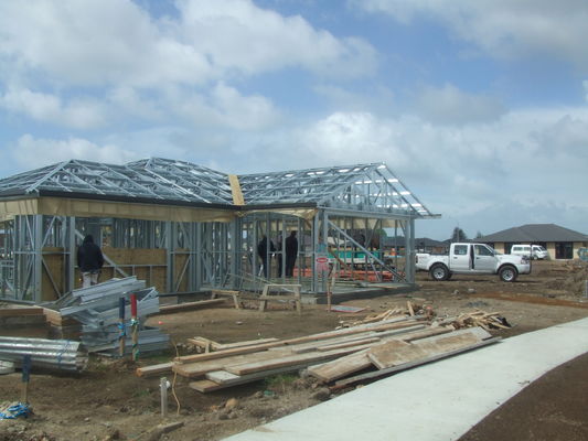 Trwały dom prefabrykowany, profesjonalny projekt domów z lekkiej stalowej konstrukcji dla Australii