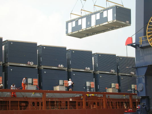 Ekonomiczne, preferowane, nowoczesne, modułowe zestawy domów z wykończonymi panelami powierzchniowymi, domy prefabrykowane