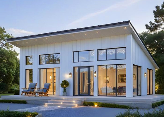 NS/AS Prefab Beach House drewniany bungalow Prefab Living Complete z 3 sypialniami