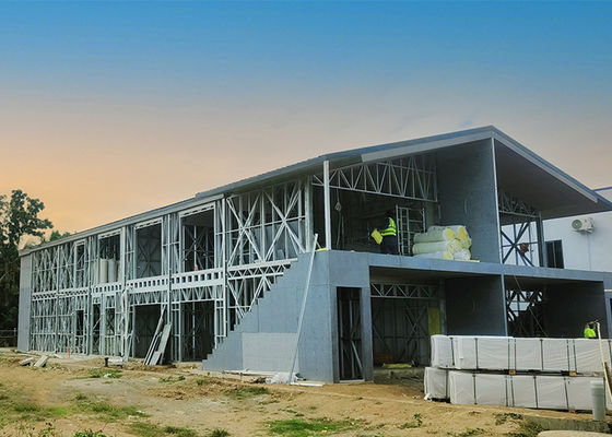 Luksusowy bungalow na Malediwach | Odporny na huragany lekki szkielet stalowy