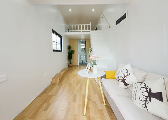 Luxury Prefab Tiny Home On Wheels With Bathroom Travel Trailers Campers Caravans For Sale