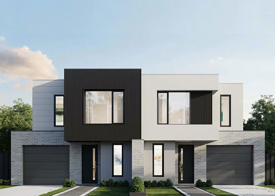 Chiny Prefab Steel FramePanelized Home Kits 40Ft Sandwich Panel wodoodporne luksusowe wille