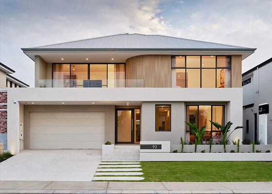 AS/US Lekka stalowa konstrukcja prefabrykowana willa dom rama modułowe zestawy dla 4 sypialni