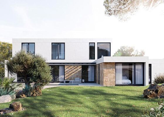 Stalowe zestawy budowlane USA Standardowe i Prefabrykowane Rezydencje - Luksusowe Spersonalizowane Rozwiązania Willowe