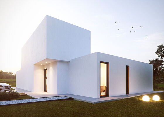 Light Steel Frame Prefabricated House Built | AS/NS Villa Panelized House Kits