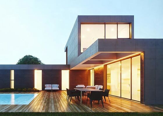 Certyfikacja ICC-ES Wielopiętrowa konstrukcja stalowa Villa Prefabrykowany dom ze stali lekkiej