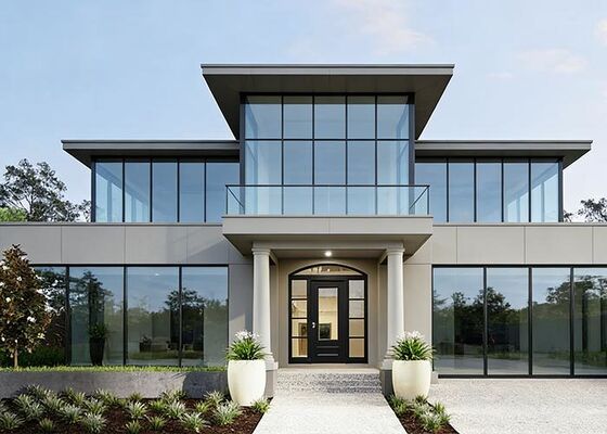 Nowoczesne zestawy domów prefabrykowanych z panelami Domy modułowe AS/US Standard Light Steel Frame House Villa