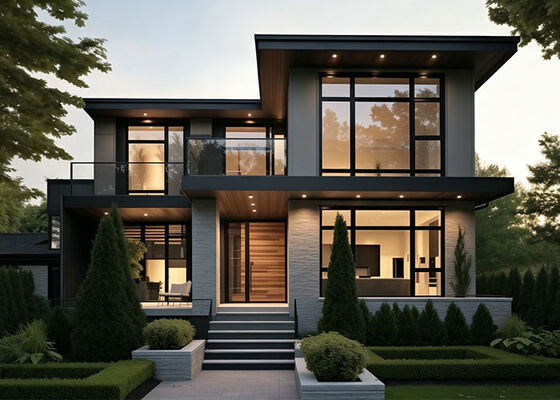 Dom prefabrykowany Luksusowa Willa z panelami ze stali lekkiej AS/US