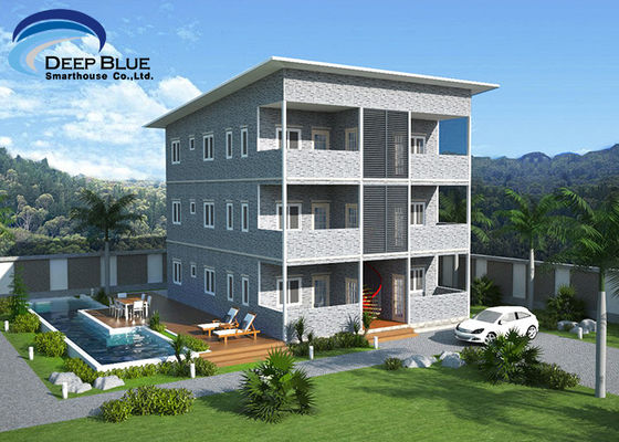 Lekka stalowa konstrukcja prefabrykowanych apartamentów SOHO | Niestandardowe budynki na sprzedaż