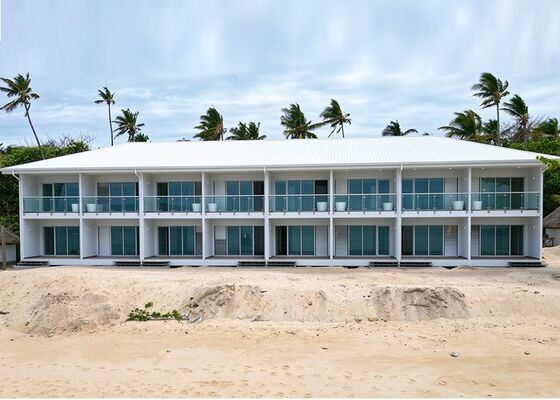 Prefabrykowany Modularny Boutique Hotel. Overwater Bungalow House dla Fidżi i Pacyfiku