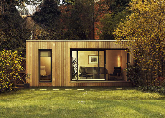 AS / NZS Lgs Ramowanie Prefab Garden Studio drewniany dom z WPC ściany