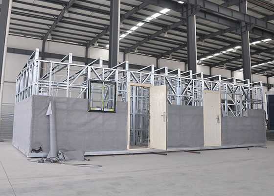 Lekkie stalowe mobilne nowoczesne domy kontenerowe domy prefabrykowane białe domy jednowarstwowe