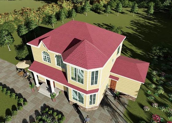 Panel ALC Poddawany recyklingowi Zielone domy prefabrykowane Dostosowywalne domy prefabrykowane ze stali o lekkim rozmiarze