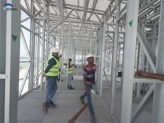 Łatwo stalowe ramy prefabrykowane domy ogrodowe studio nowoczesny design małe domy